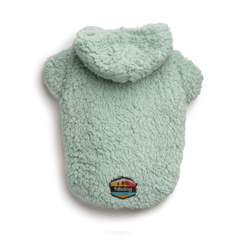 Seafoam Sherpa Hoodie - Southlake Paws
