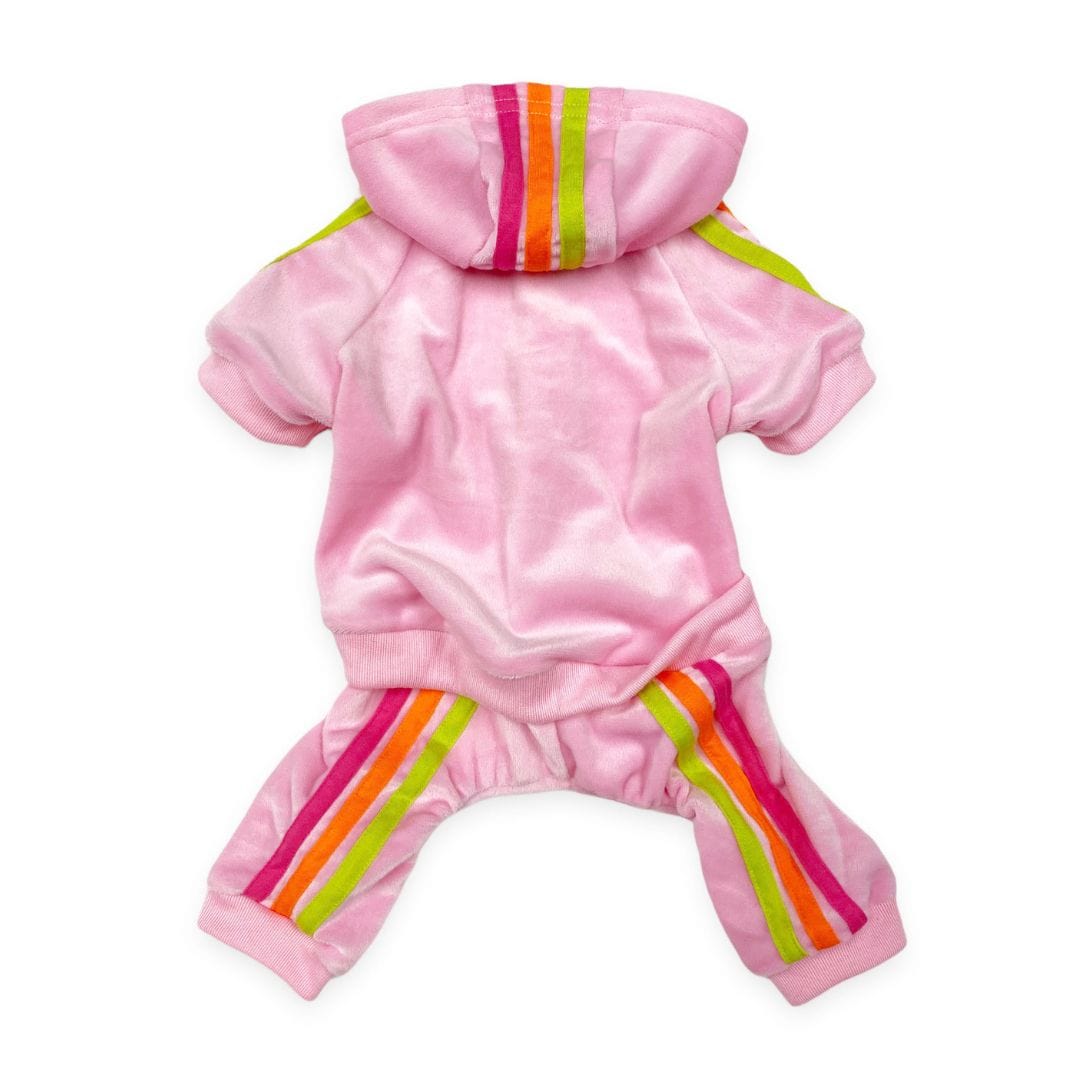 Pink Velour Jogger - Southlake Paws