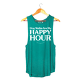 Load image into Gallery viewer, Dog Walks are my Happy Hour | Women's Sleeveless
