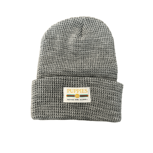 Pup Lux | Gold Label Waffle Beanie