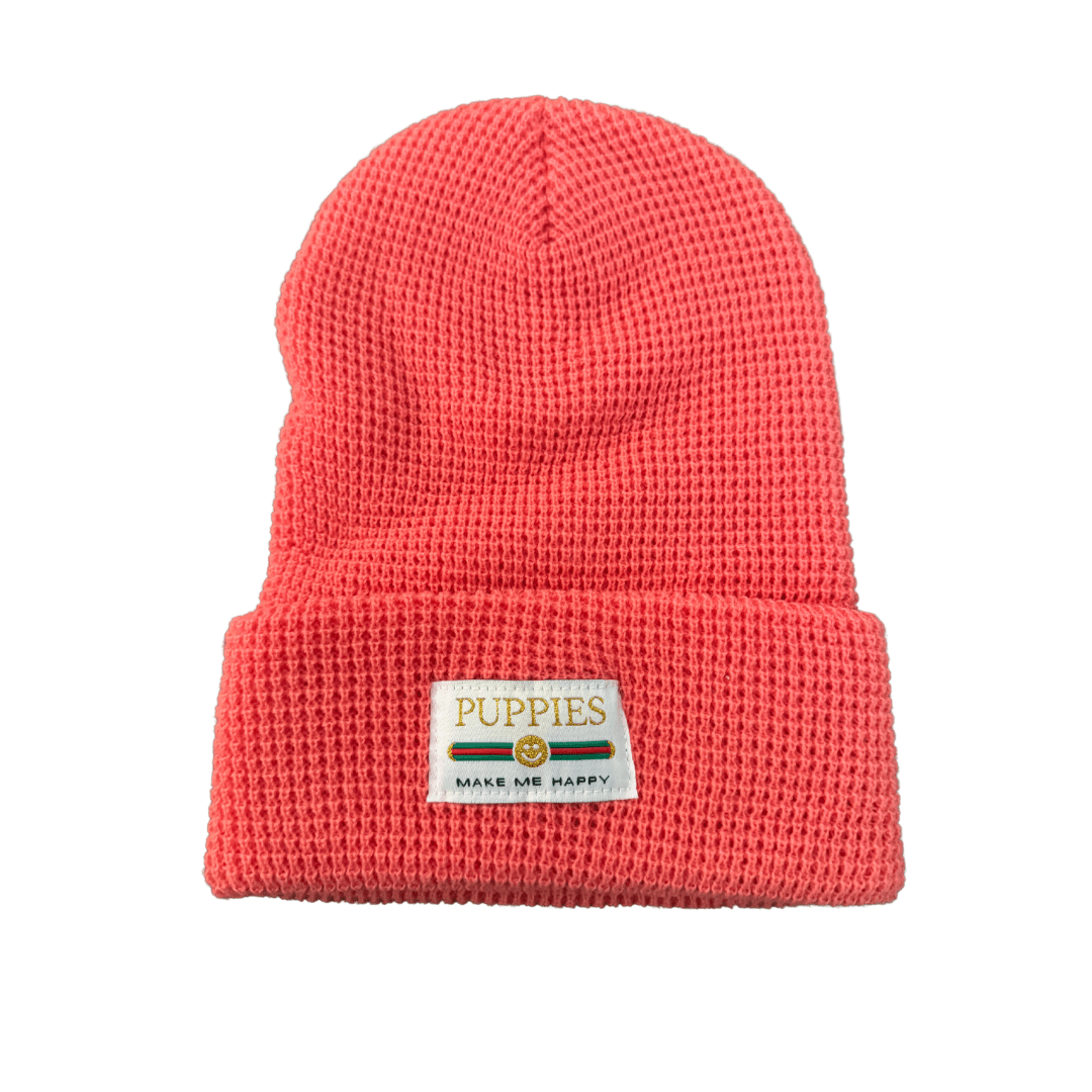 Pup Lux | Gold Label Waffle Beanie
