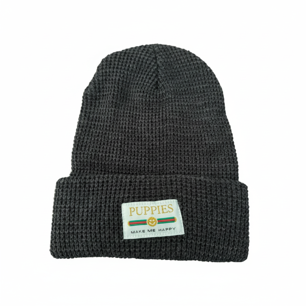 Pup Lux | Gold Label Waffle Beanie