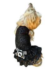 Camelia Dress, Black