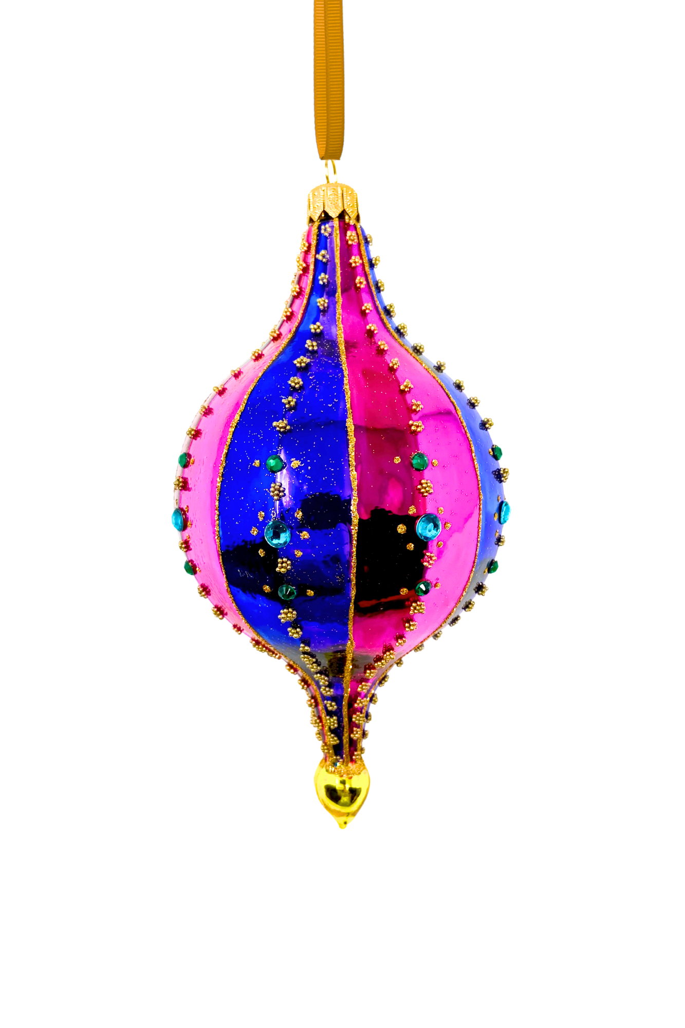 Venezia Balloon Polish Glass Bauble - Southlake Paws