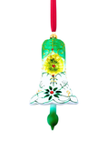 Load image into Gallery viewer, Verdant Bell Glass Blown Ornament
