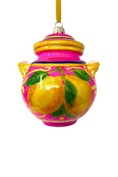 Load image into Gallery viewer, Villa Limoncello Jar Glass Christmas Ornament
