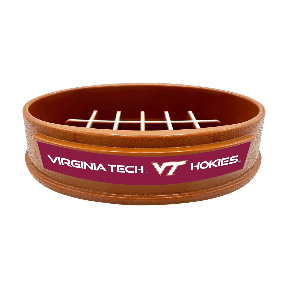 Virginia Tech Football Slow Feeder Bowl