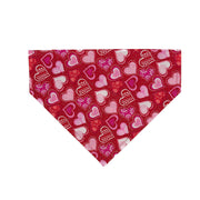 Valentines Day Hearts Dog Bandana