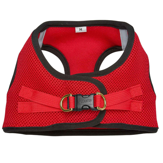 Up Country Red and Black Small Dog Vest Dog Harness