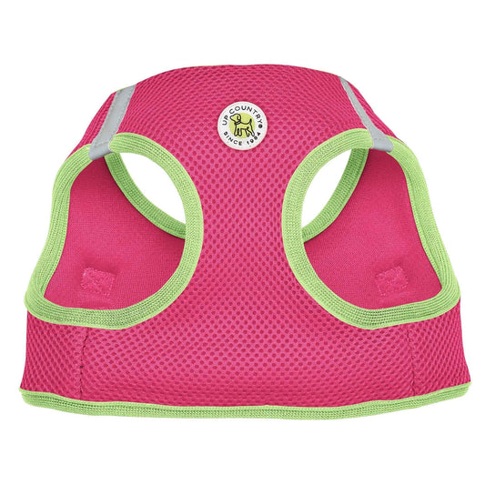 Up Country Pink and Lime Small Dog Vest Dog Harness