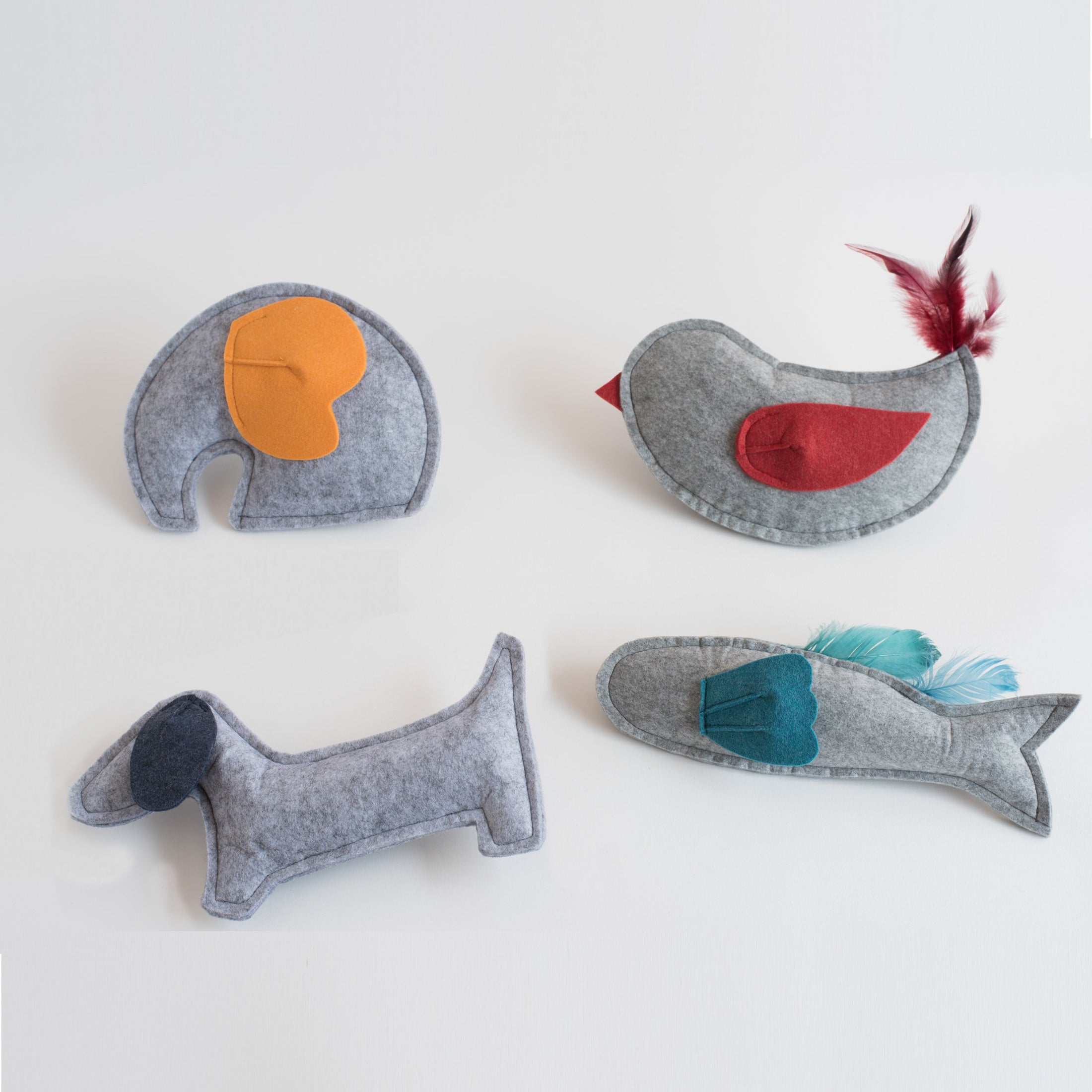 Nooee Pet Felt Animal Toy