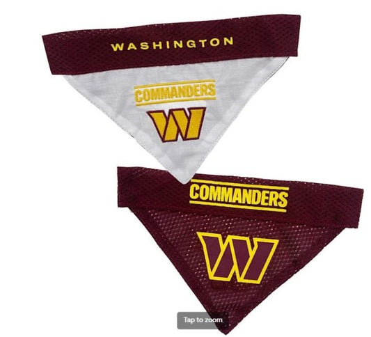 Washington Commanders Reversible Bandana