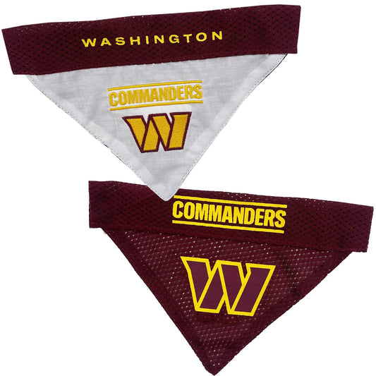 Washington Commanders Reversible Dog Bandana