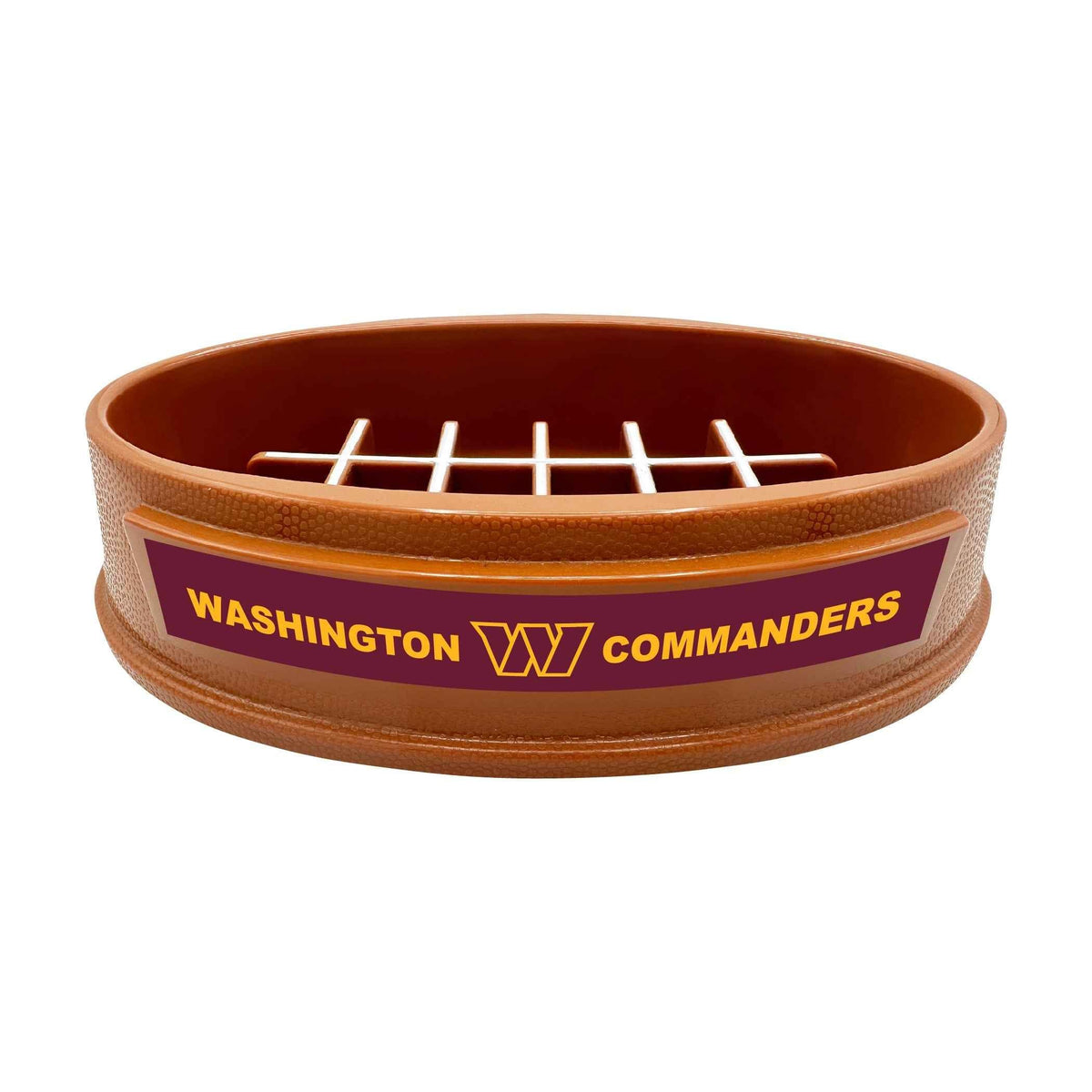 Washington Commanders Football Slow Feeder Bowl