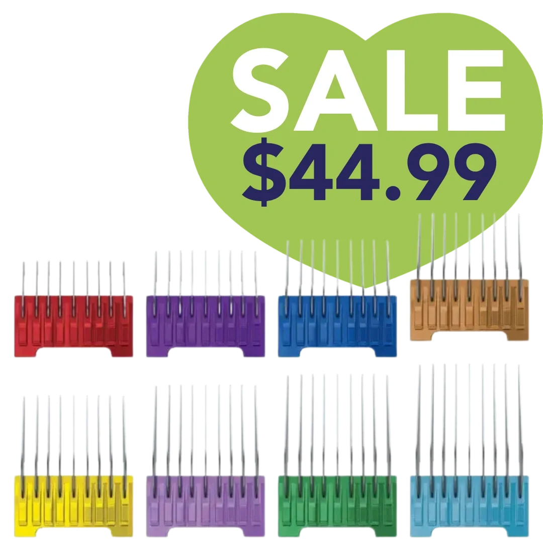 5-in-1 Stainless Steel Attachment Combs by Wahl