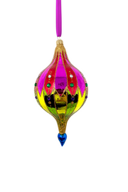 Rosie's Balloon Polish Glass Bauble