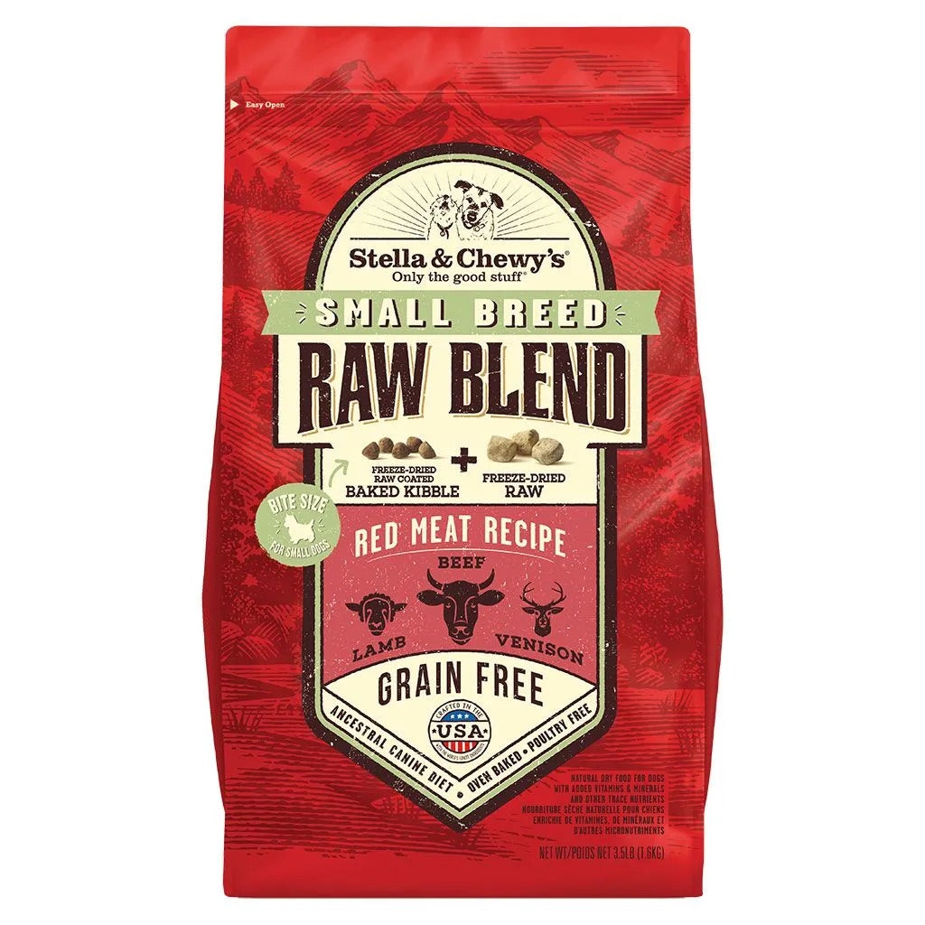 Stella & Chewy’s Raw Blend Small Breed Red Meat Recipe Dog Food 