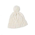 Load image into Gallery viewer, Hand Knit Wool Natural Cable Hat
