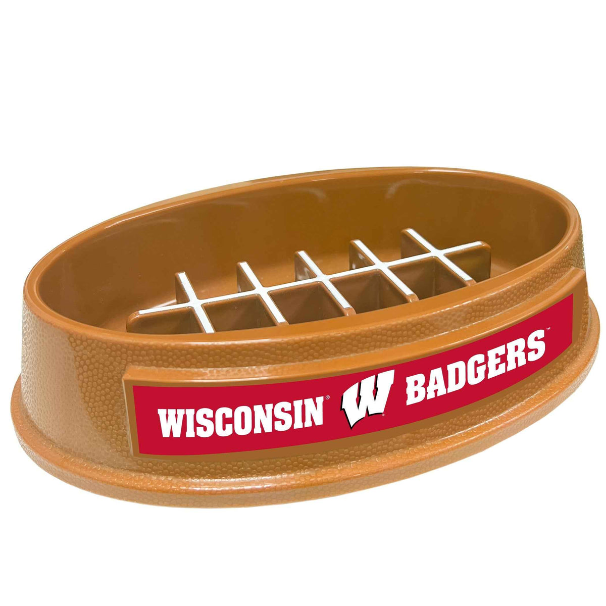 Wisconsin Football Slow Feeder Bowl