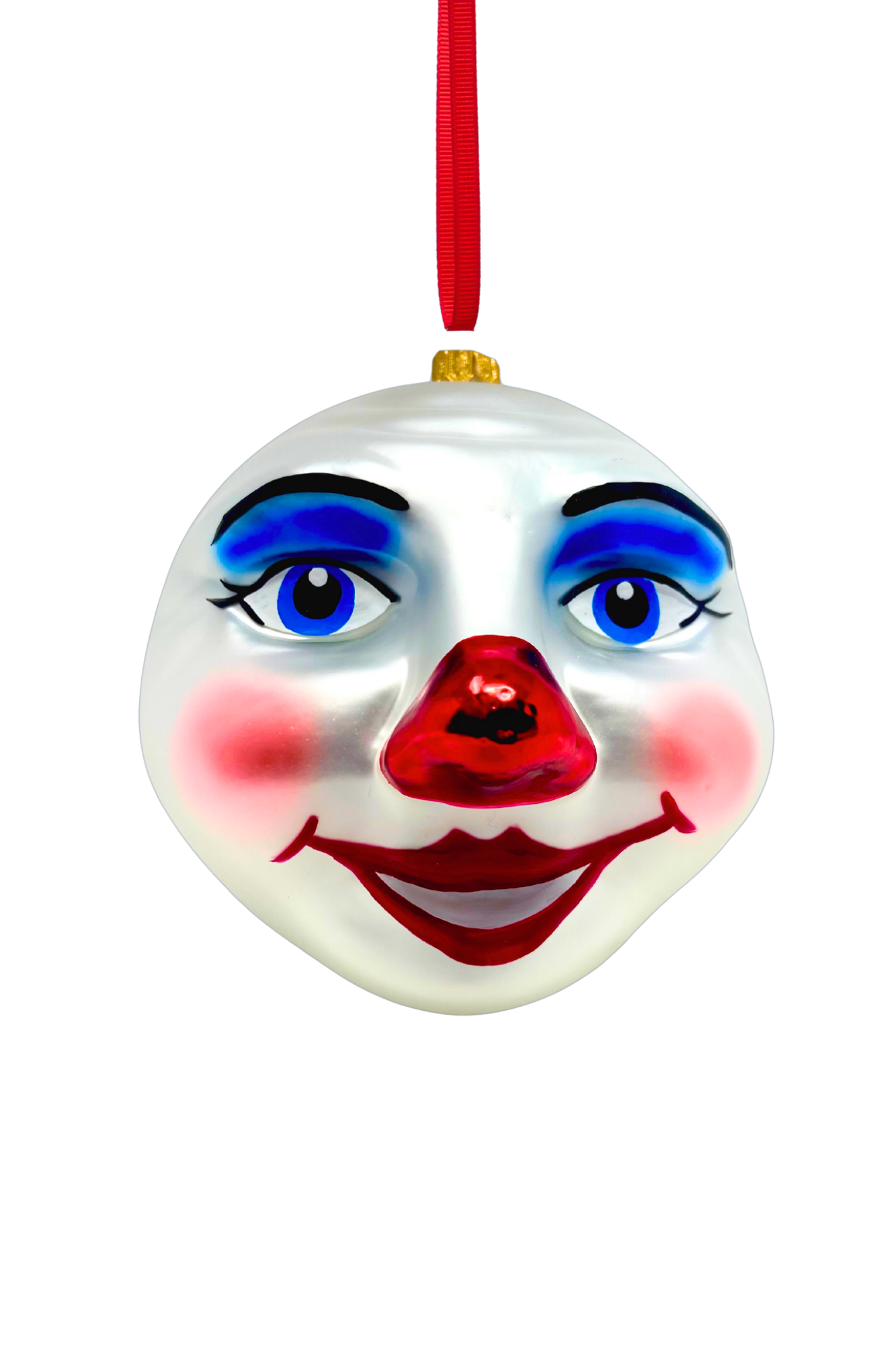 Winter Moon Glass Ornament - Southlake Paws
