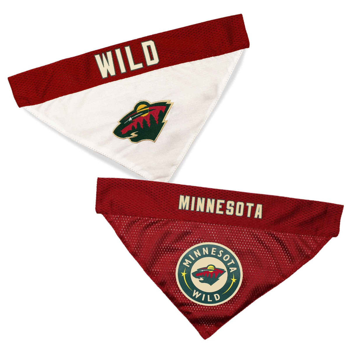 Minnesota Wild Reversible Dog Bandana