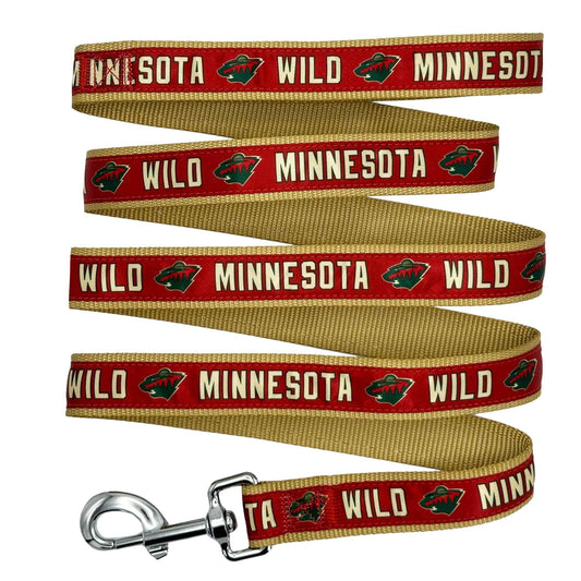 Minnesota Wild Satin Leash