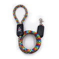 Load image into Gallery viewer, Rope Leash - Rainbow Reflective - Southlake Paws

