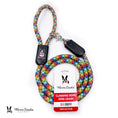 Load image into Gallery viewer, Rope Leash - Rainbow Reflective
