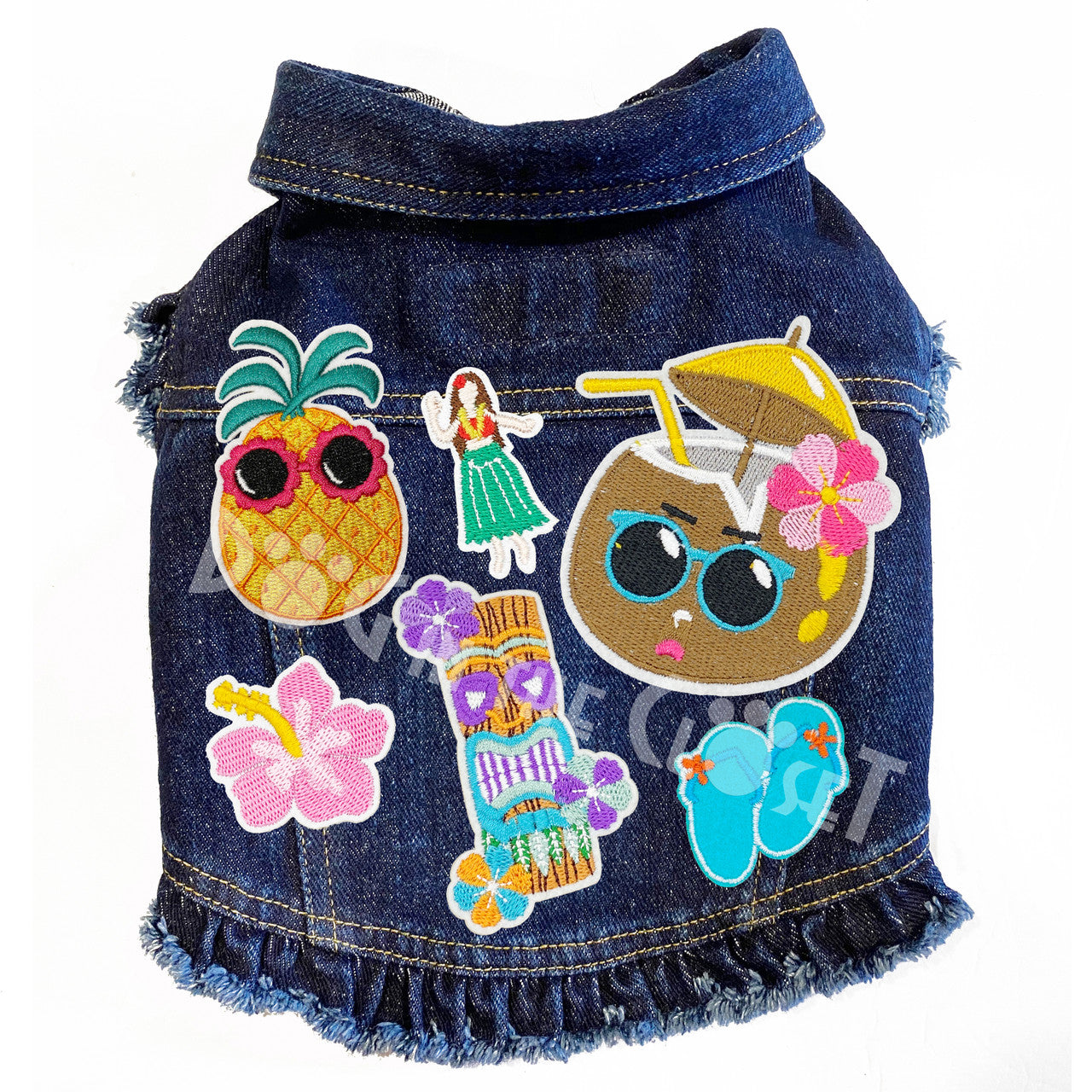 Tiki Time Dog Jacket alternate view