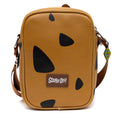 Load image into Gallery viewer, Scooby Doo Bag, Cross Body, Scooby Doo Smiling Face and Spots, Brown, Vegan Leather
