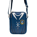 Load image into Gallery viewer, The Wizarding World of Harry Potter Vegan Leather Crossbody Bag with Adjustable Straps, Hogwarts Ravenclaw Quidditch Uniform Blue
