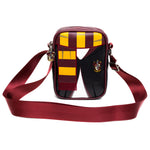 The Wizarding World of Harry Potter Bag, Cross Body, Harry Potter Hogwarts School Gryffindor Uniform Embroidered, Vegan Leather