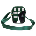 The Wizarding World of Harry Potter Bag, Cross Body, Harry Potter Hogwarts School Slytherin Uniform Embroidered, Vegan Leather