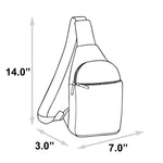 Warner Bros. Horror Movies Vegan Leather Crossbody Sling Bag, It Chapter Two Pennywise Derry Circus Pose, 7