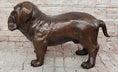 Load image into Gallery viewer, Life Size English Bulldog Puppy Bronze Statue Sculpture Figure 14" x 24" 
