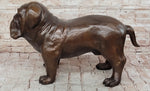 Life Size English Bulldog Puppy Bronze Statue Sculpture Figure 14
