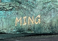 Load image into Gallery viewer, Chinese Foo Dog Guardian Lion Bronze Sculpture Statue Signed Handmade Art 13" x 6"
