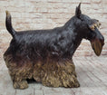Load image into Gallery viewer, Scottish Terrier Dog Bronze Metal Sculpture Statue Figure Figurine Handmade Art 16" x 20"
