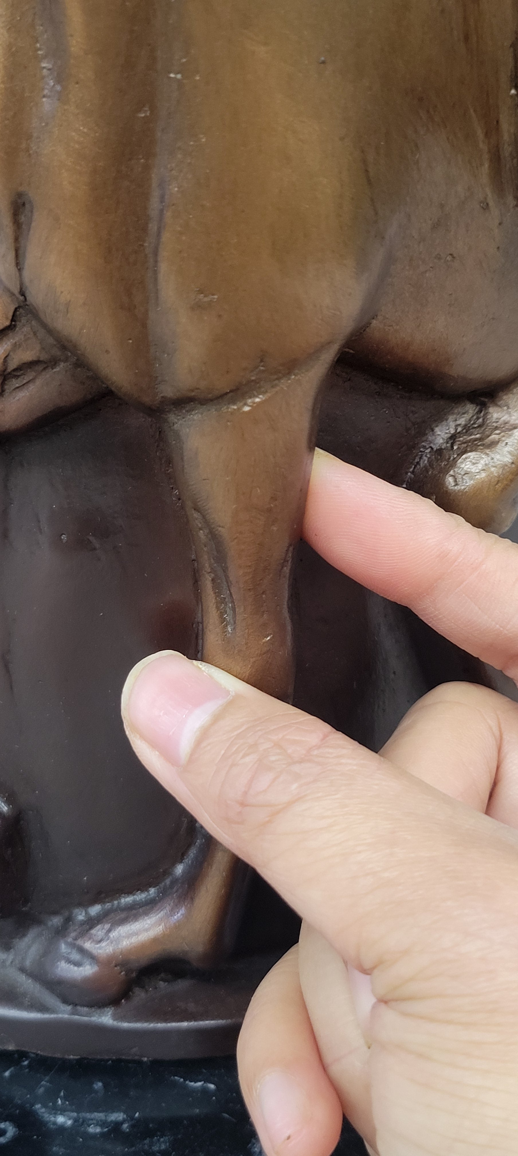 Bronze Horse Relief Sculpture Vase – Equestrian Art Urn with Horse Figures on Marble Base