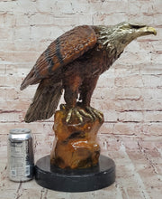 Jules Moigniez Inspired Bronze Eagle – Wildlife Art Sculpture