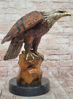 Jules Moigniez Inspired Bronze Eagle – Wildlife Art Sculpture