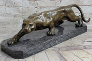 Cougar Panther Lioness Mountain Lion Bronze Statue Sculpture Figure Barye 5