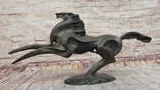 Abstract Bronze Stallion – Modern Equine Sculpture for Contemporary Décor