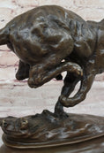 Load image into Gallery viewer, Running Panther Puma Mountain Lion Bronze Sculpture Statue Wildlife Original Art
