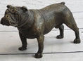 Load image into Gallery viewer, English Bulldog Miniature Bronze Statue Sculpture Figure Figurine Original Art 3" x 6"
