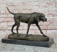 Load image into Gallery viewer, Service Dog Support Animal Bronze Statue Sculpture Figure 9.5" x 12" 
