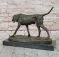 Load image into Gallery viewer, Service Dog Support Animal Bronze Statue Sculpture Figure 9.5" x 12" 
