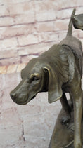 Load image into Gallery viewer, Service Dogs Hunting Hound Retriever Dog Hot Cast Bronze Sculpture Statue Decor
