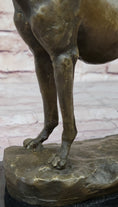 Load image into Gallery viewer, FREMIET GREYHOUNDS RACING DOG BRONZE SCULPTURE HOT CAST HOME OFFICE DECORATION
