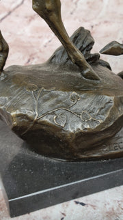 Milo “Stag by Lecourtier” Reproduction – Majestic Deer Bronze Sculpture